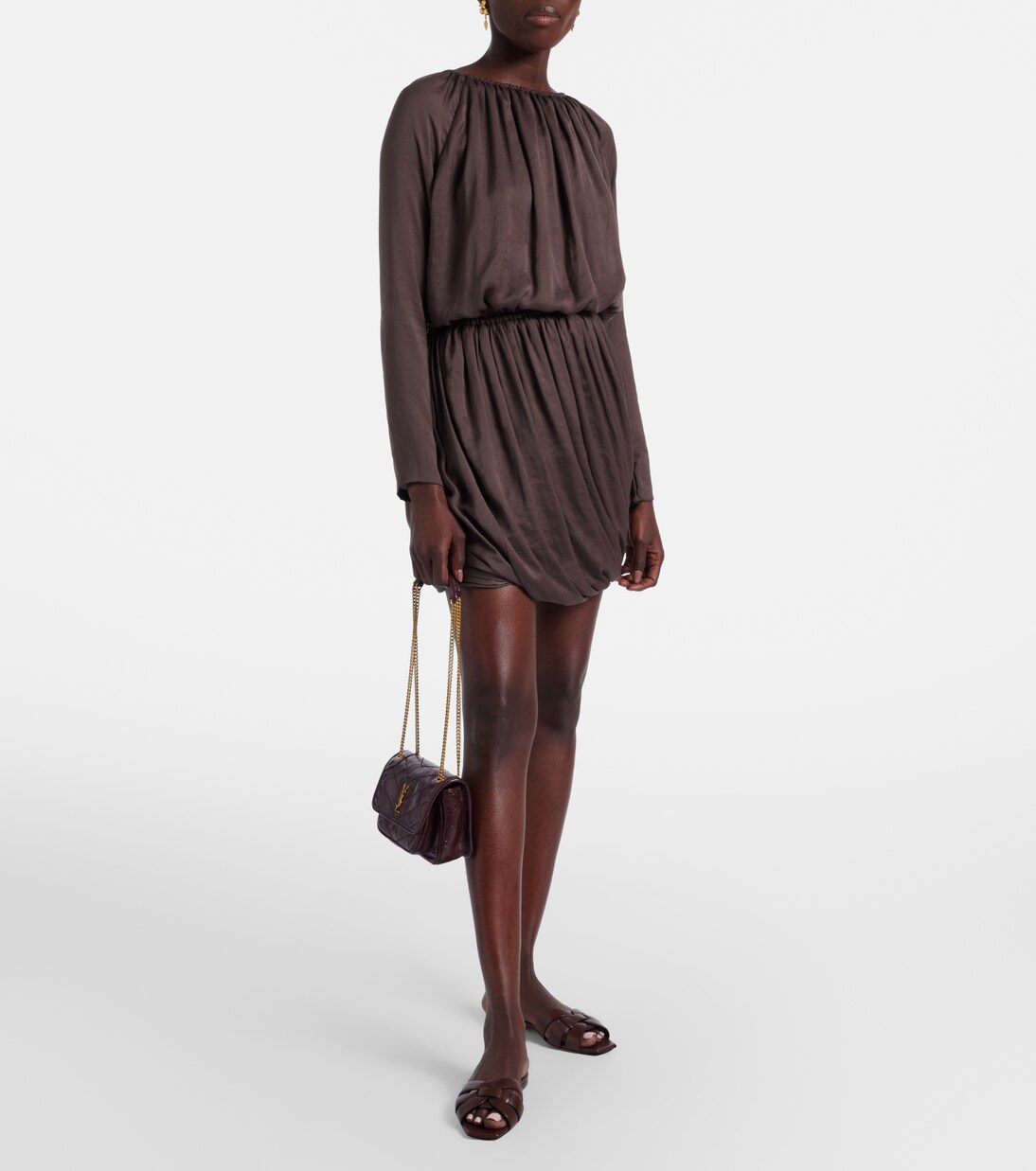 Tribute leather sandals | Saint Laurent