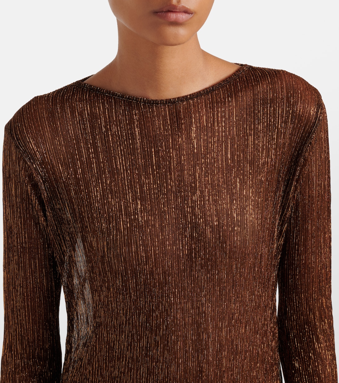Loretta lamé top | Cala de la Cruz