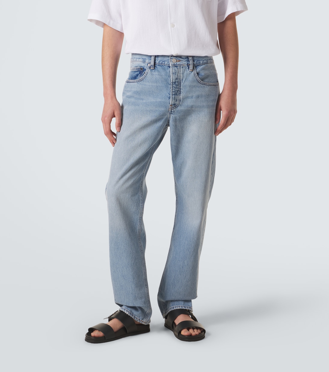 Mid-rise straight jeans | Frame