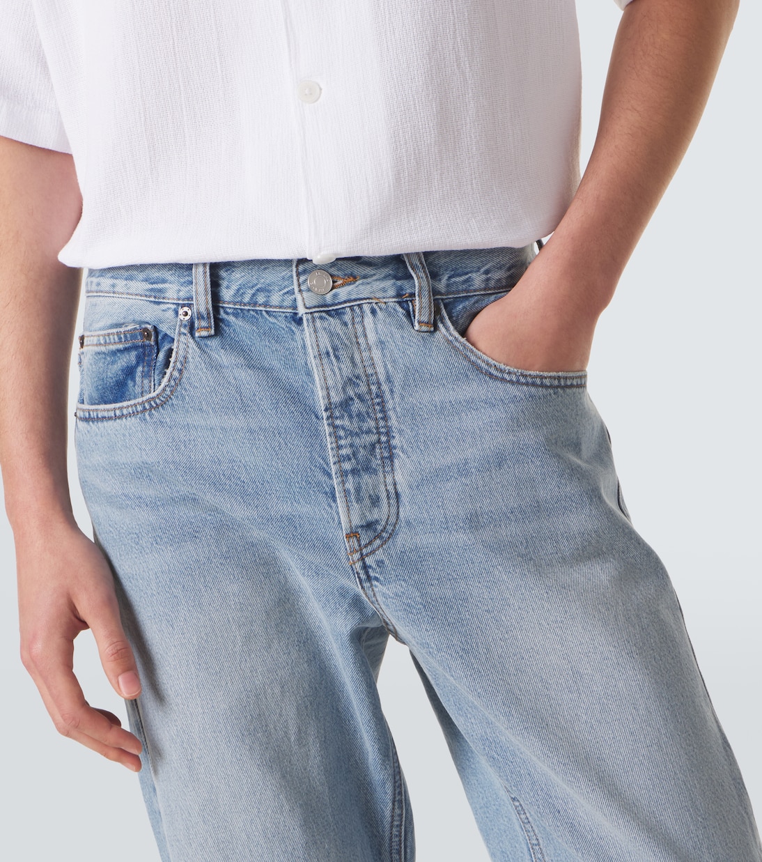 Mid-rise straight jeans | Frame