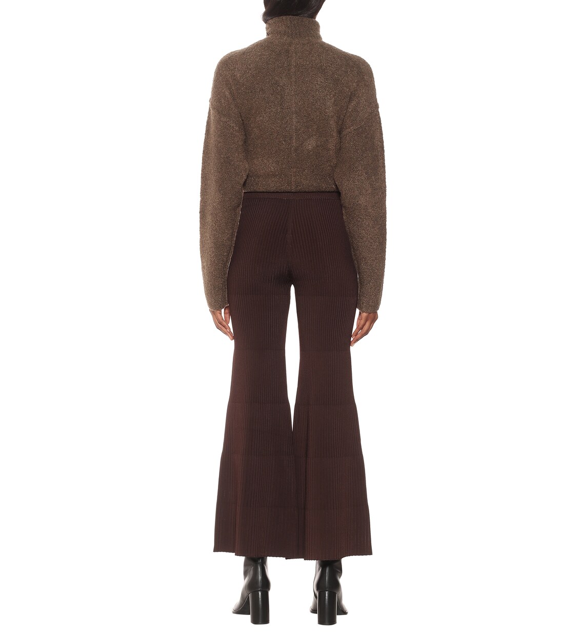 Schlaghose aus Rippstrick | Peter Do