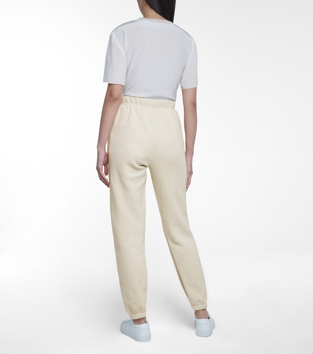 Cotton-fleece sweatpants | Les Tien