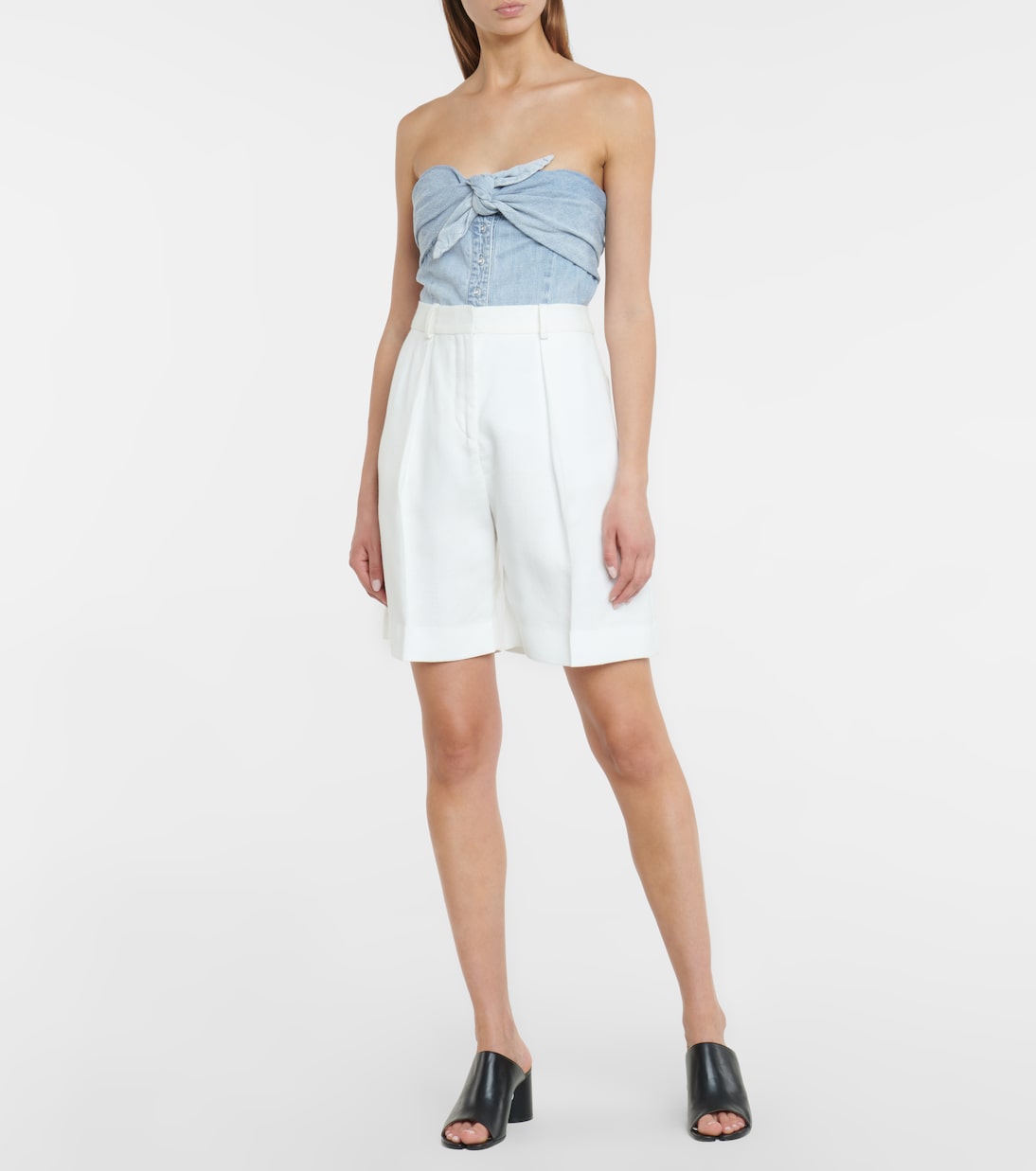 Bustier Leia aus Denim | Rta