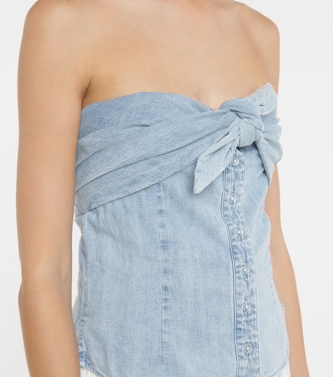 Bustier Leia aus Denim | Rta