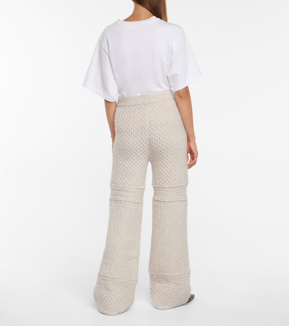 Hose Fina aus einem Wollgemisch | Nanushka