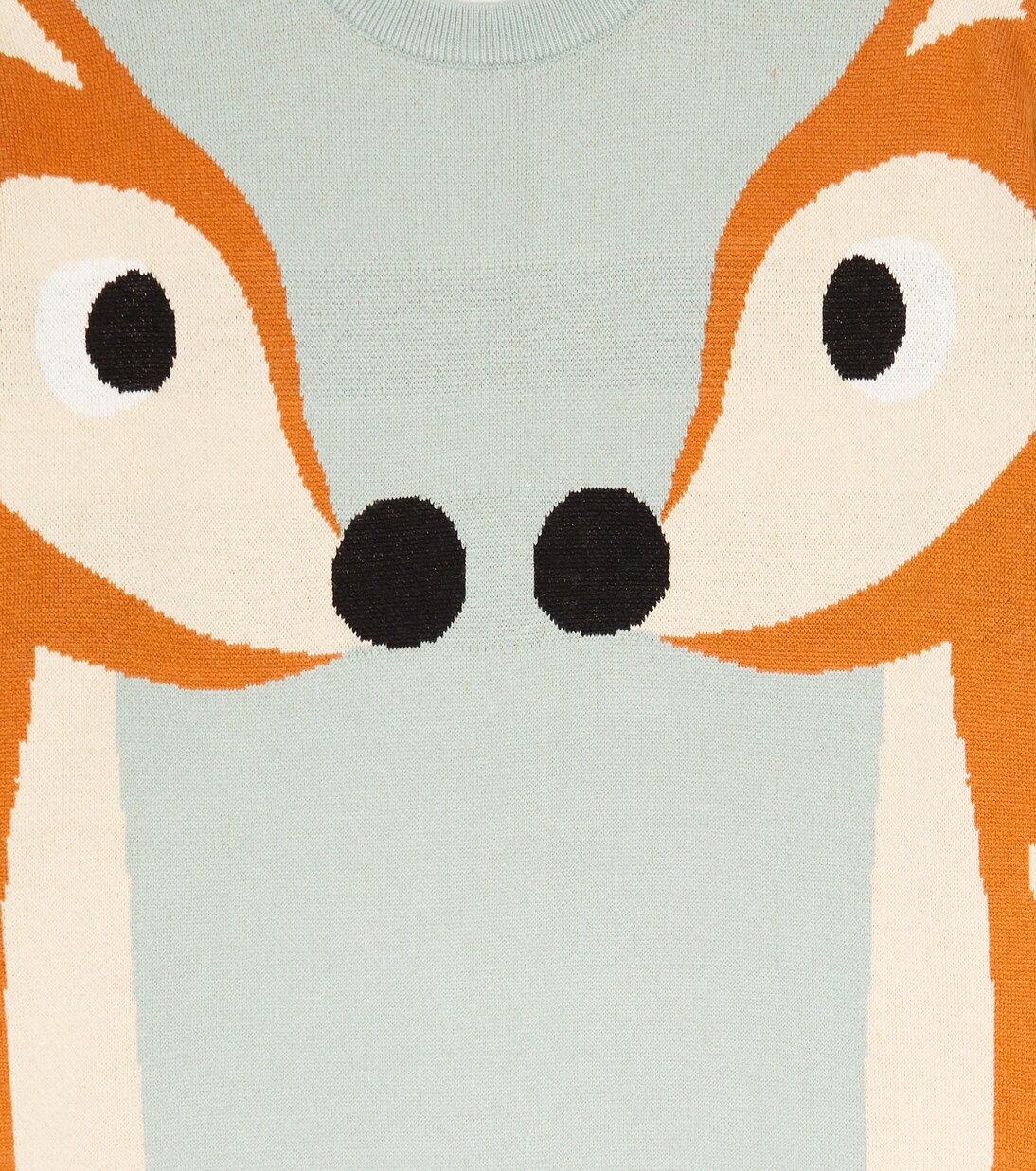 Jacquard cotton and wool top | Stella McCartney Kids