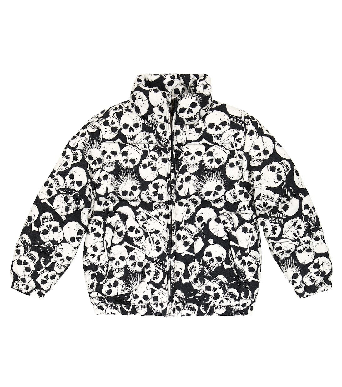 Printed cotton down jacket | ERL Kids