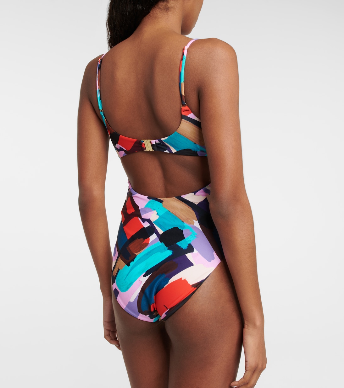 Bedruckter Badeanzug Malaga | Rebecca Vallance