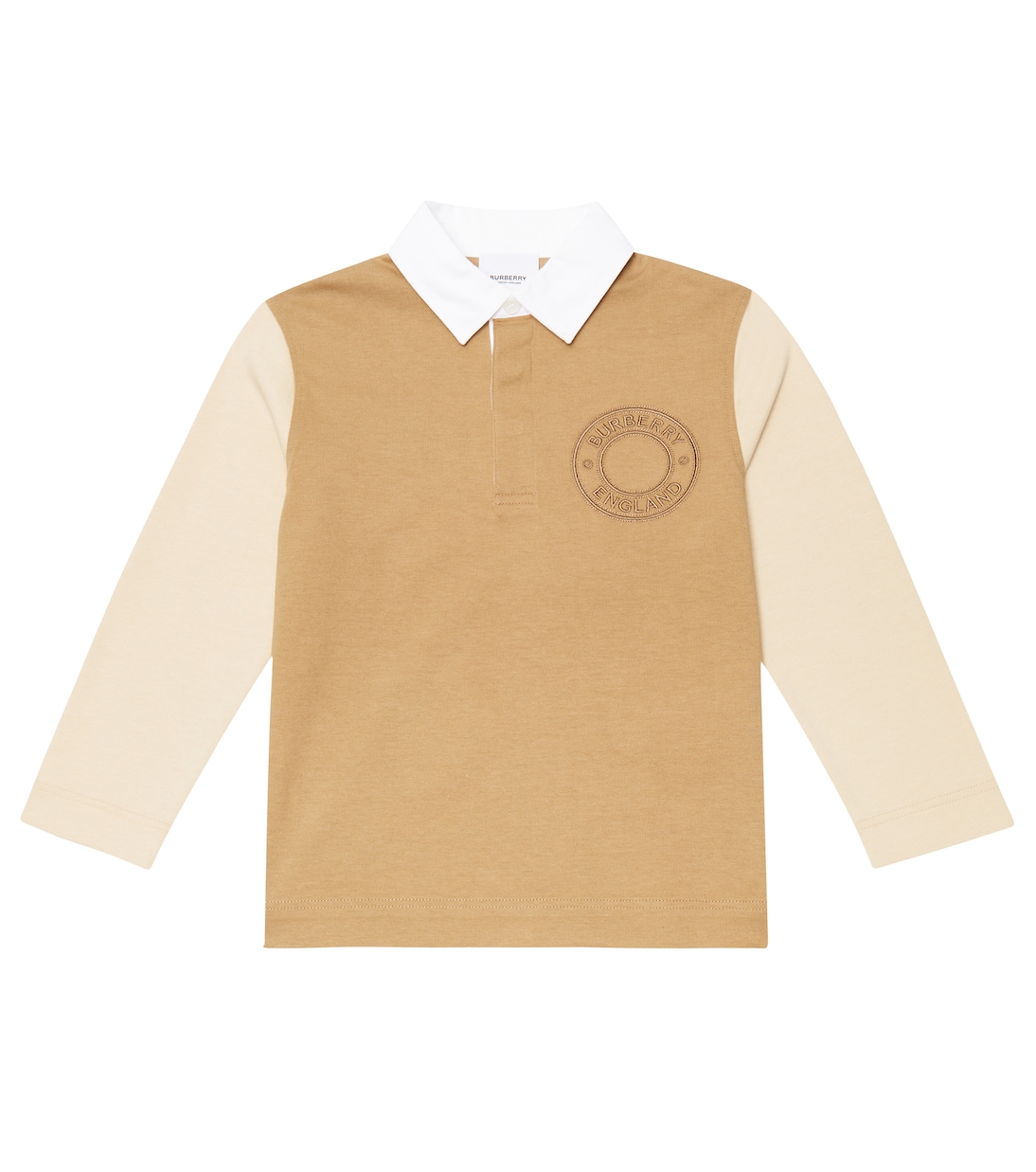 Logo embroidered polo shirt | Burberry Kids