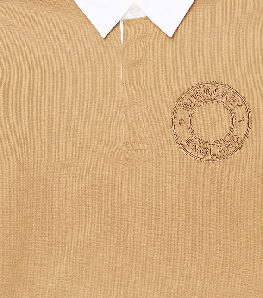 Logo embroidered polo shirt | Burberry Kids