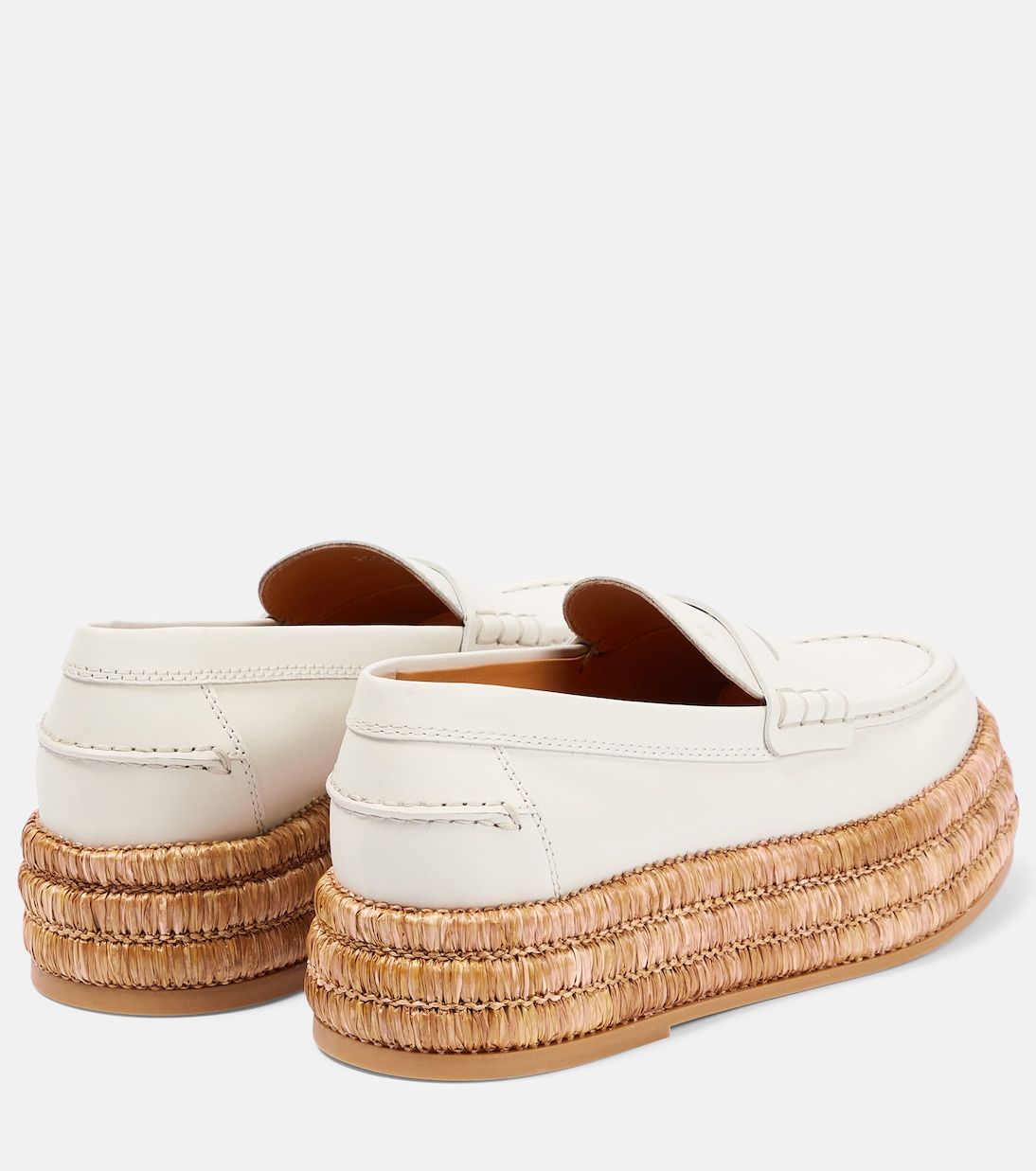 Platform-Loafers aus Leder | Tod's