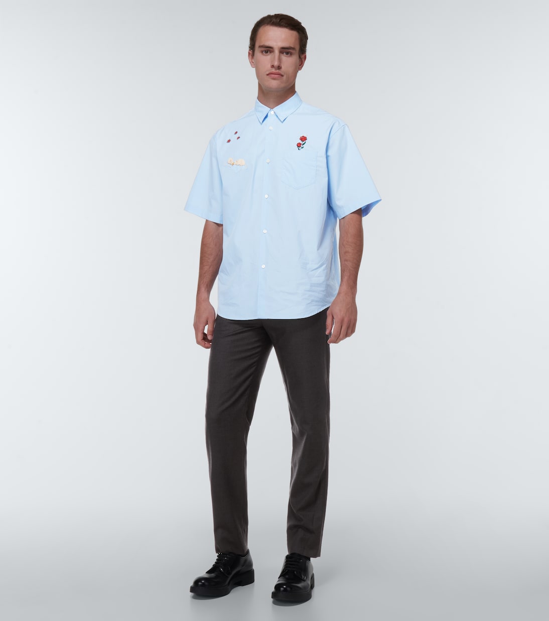 Slim wool and mohair pants | Undercover