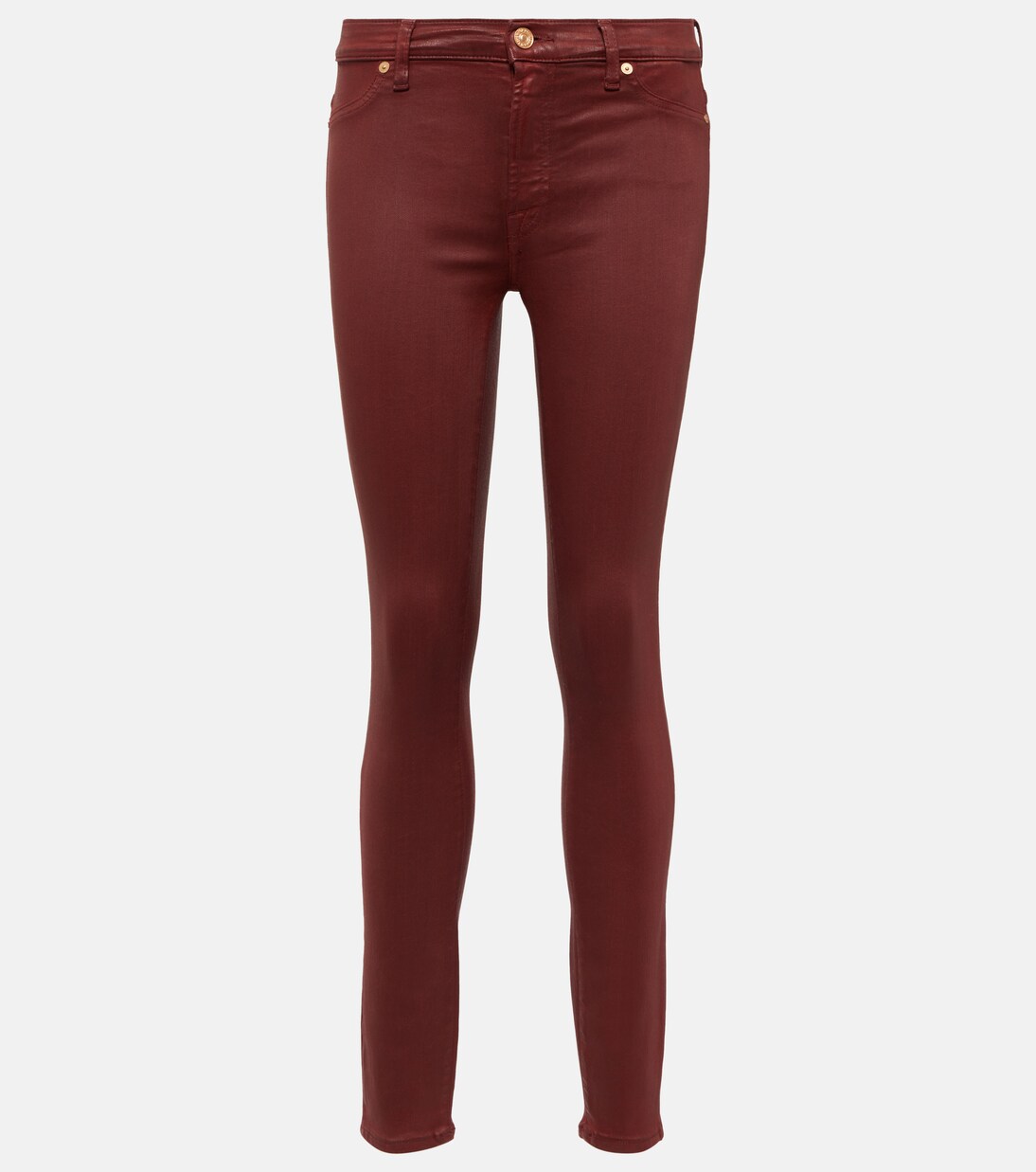 High-Rise-Hose aus einem Baumwollgemisch | 7 For All Mankind