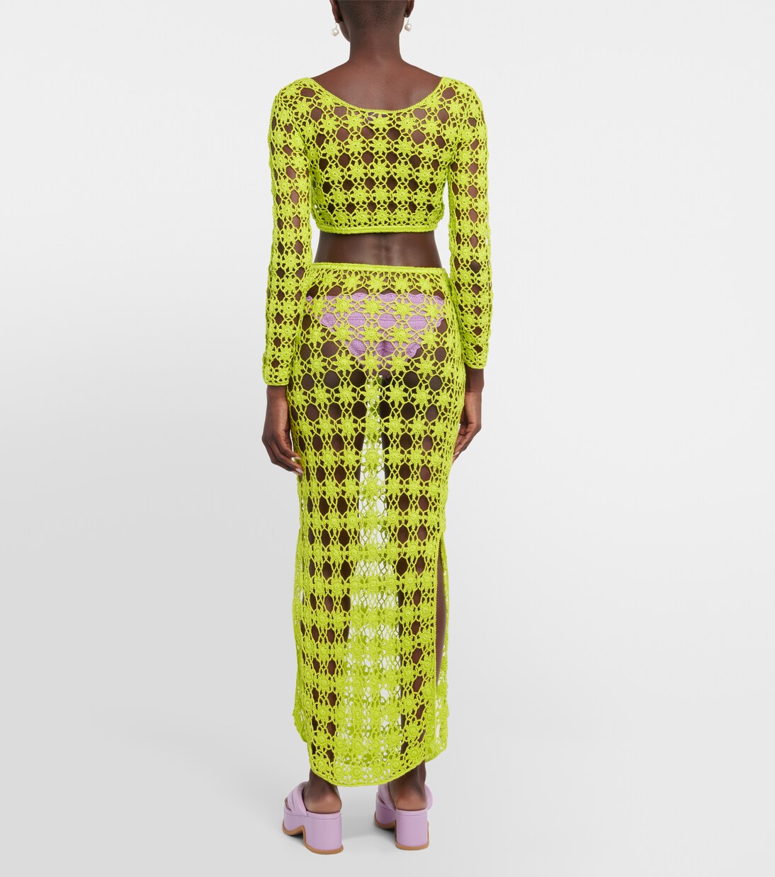 Cropped-Top Bella aus Häkelstrick | Anna Kosturova