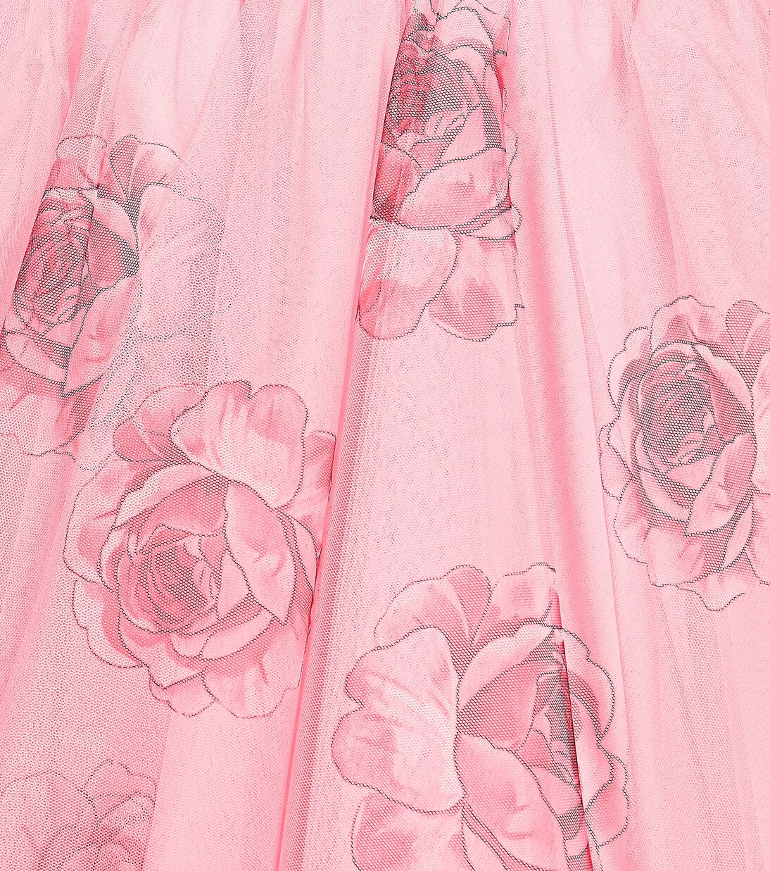 Floral tulle dress | Monnalisa