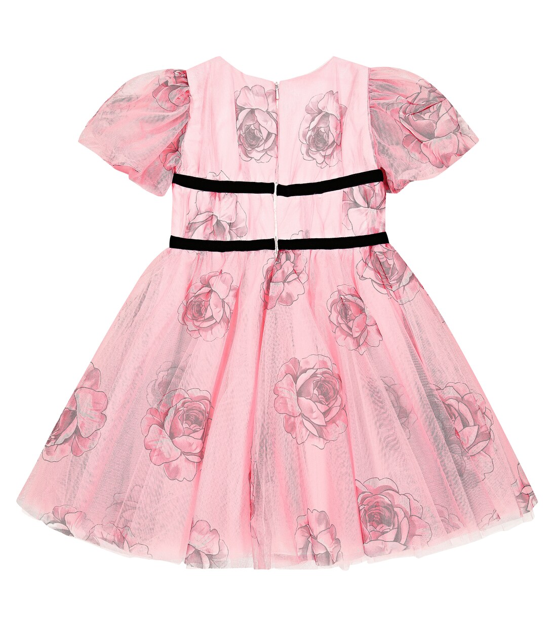 Floral tulle dress | Monnalisa