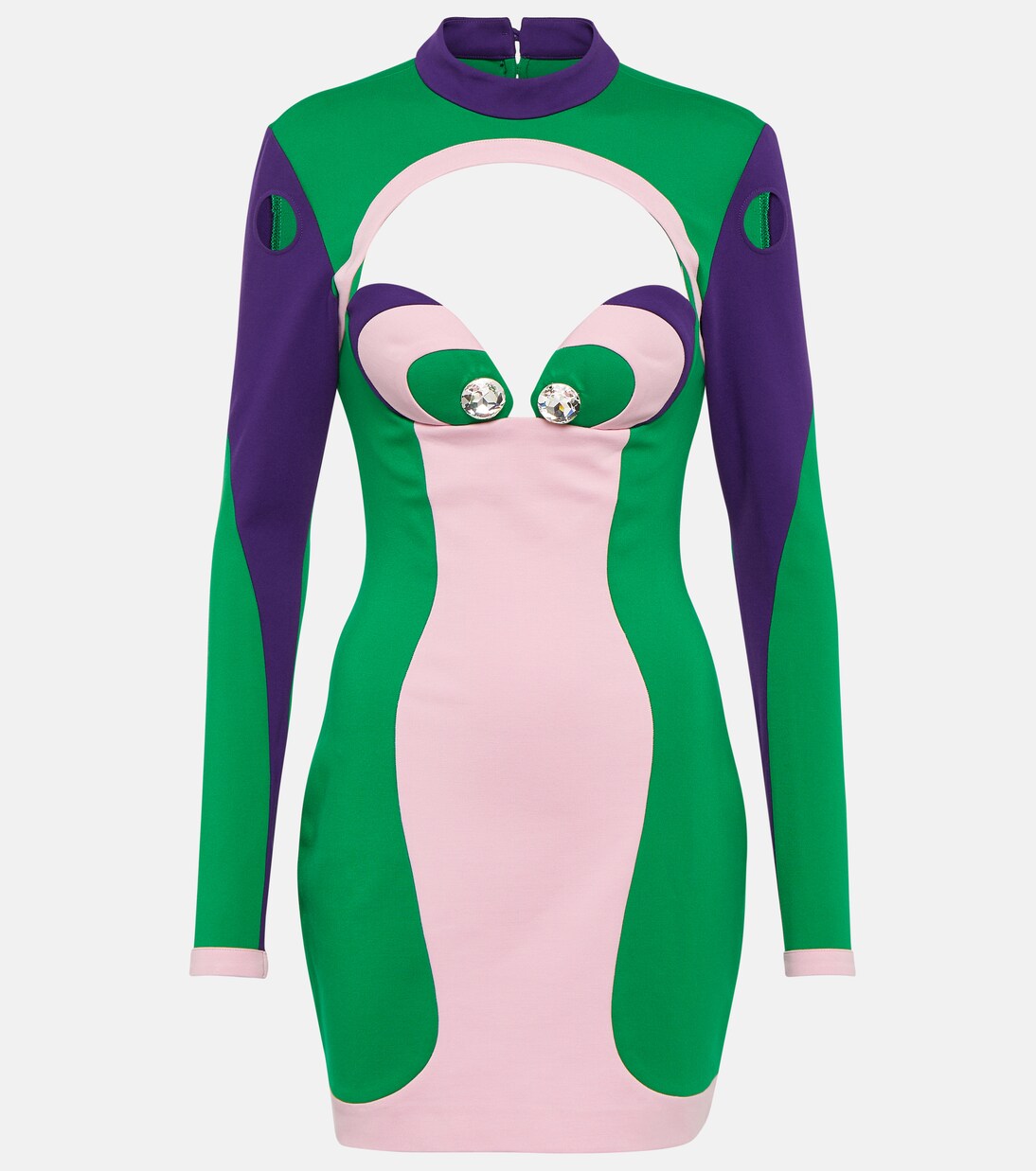 Miniabito con cut-out | Area