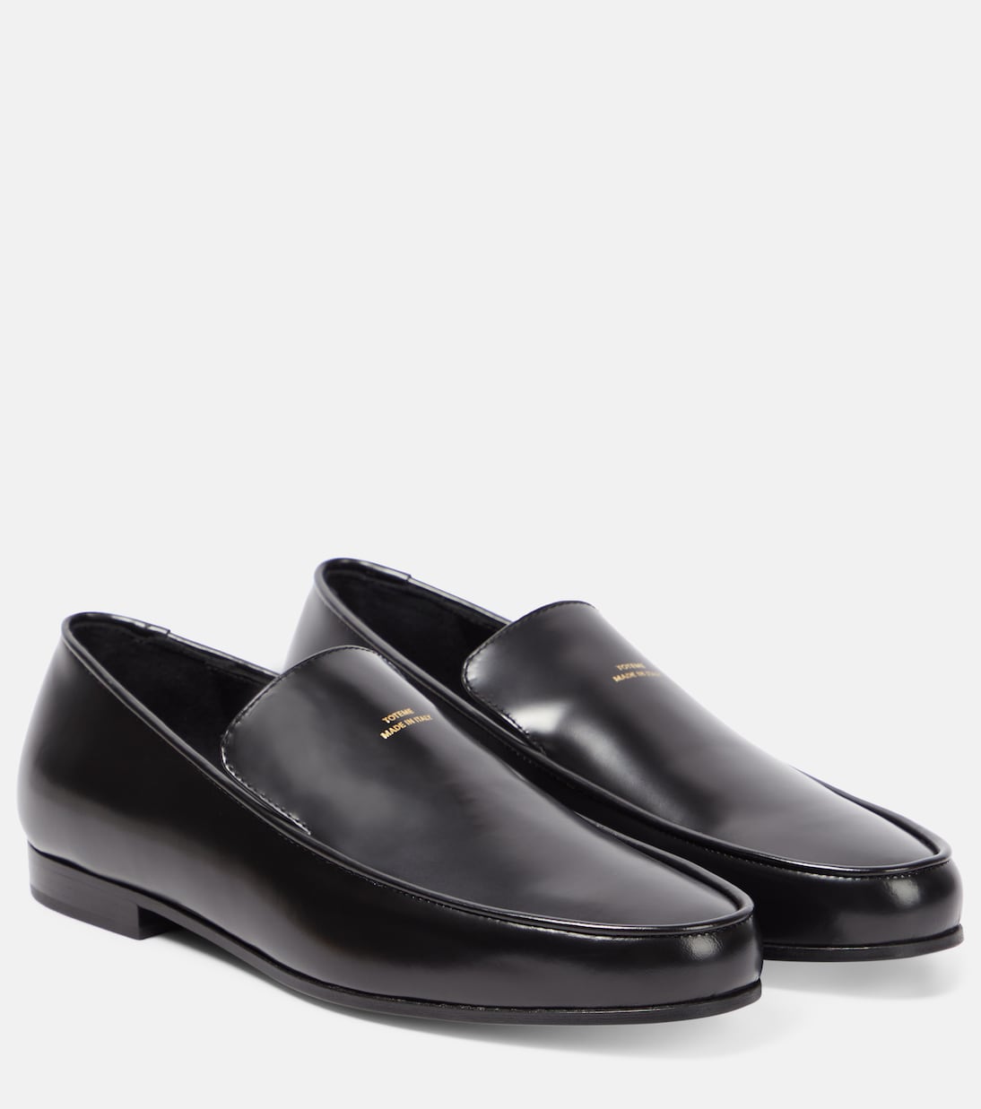 Loafers The Oval aus Leder | Toteme