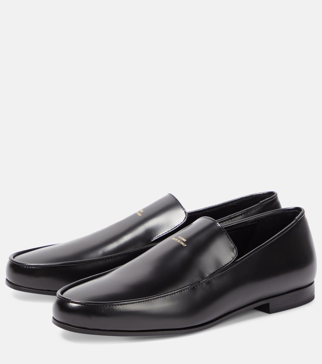 Loafers The Oval aus Leder | Toteme