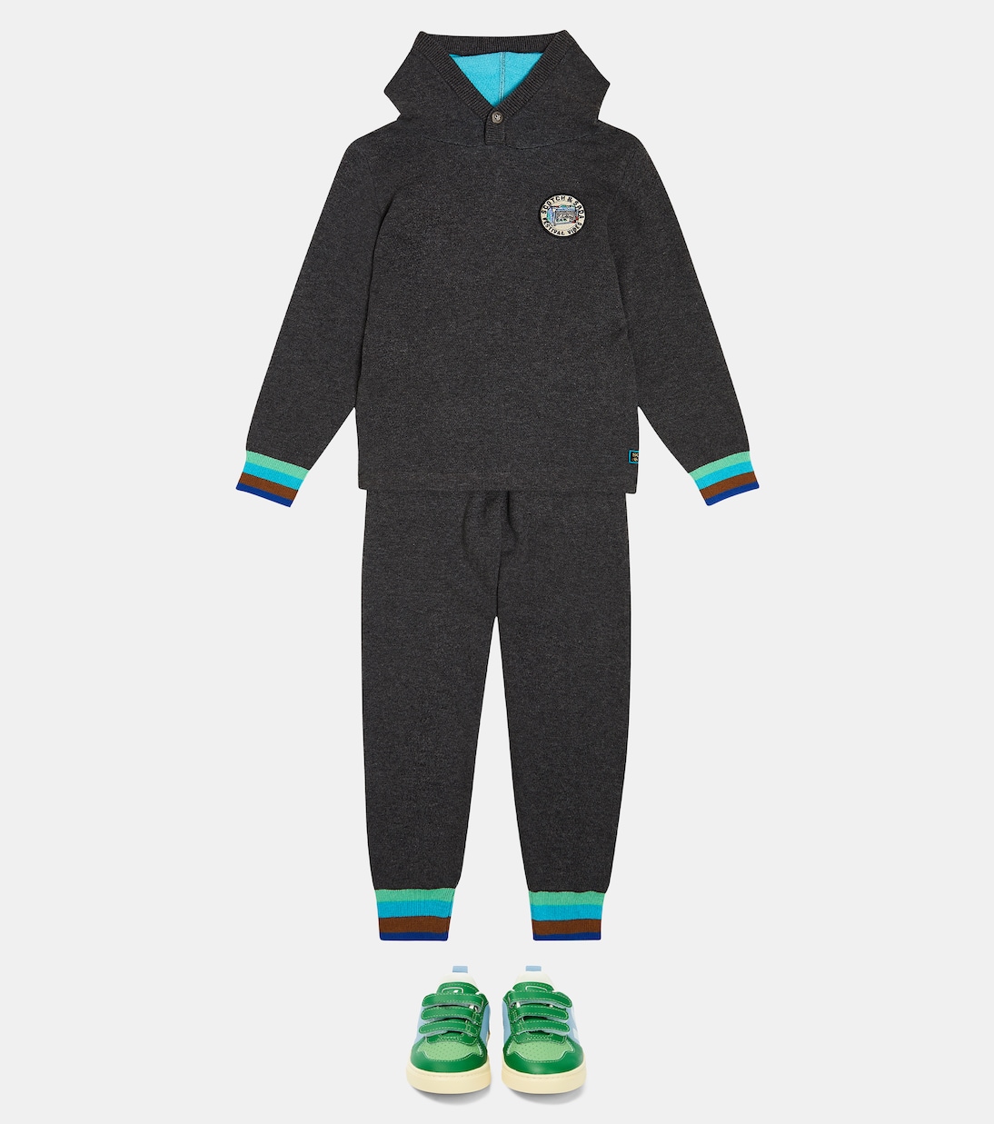 Hoodie aus einem Baumwollgemisch | Scotch & Soda Kids