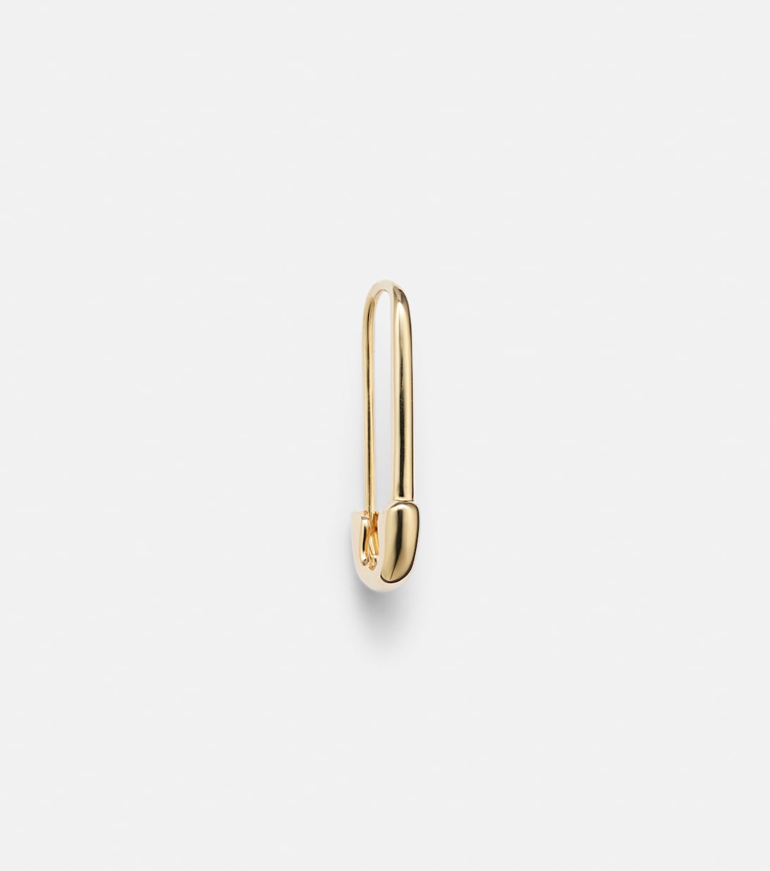Orecchino singolo Safety Pin in oro 18kt | Anita Ko