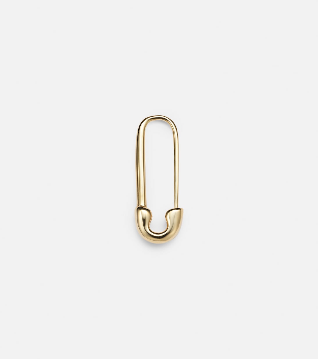 Orecchino singolo Safety Pin in oro 18kt | Anita Ko