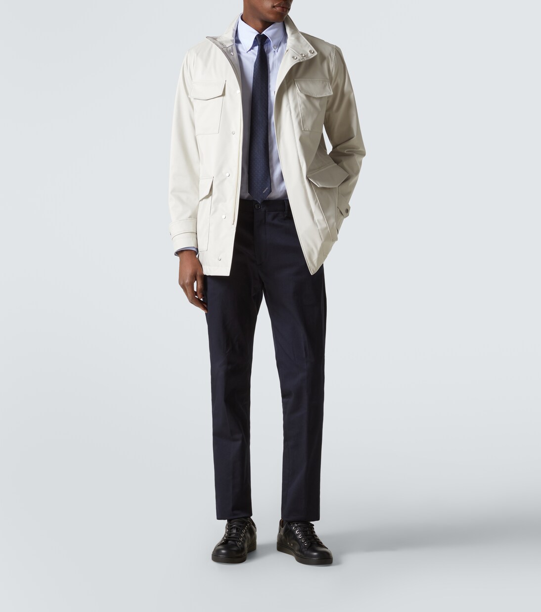 Leather low-top sneakers | Gianvito Rossi