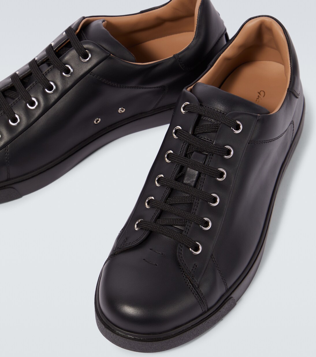 Leather low-top sneakers | Gianvito Rossi