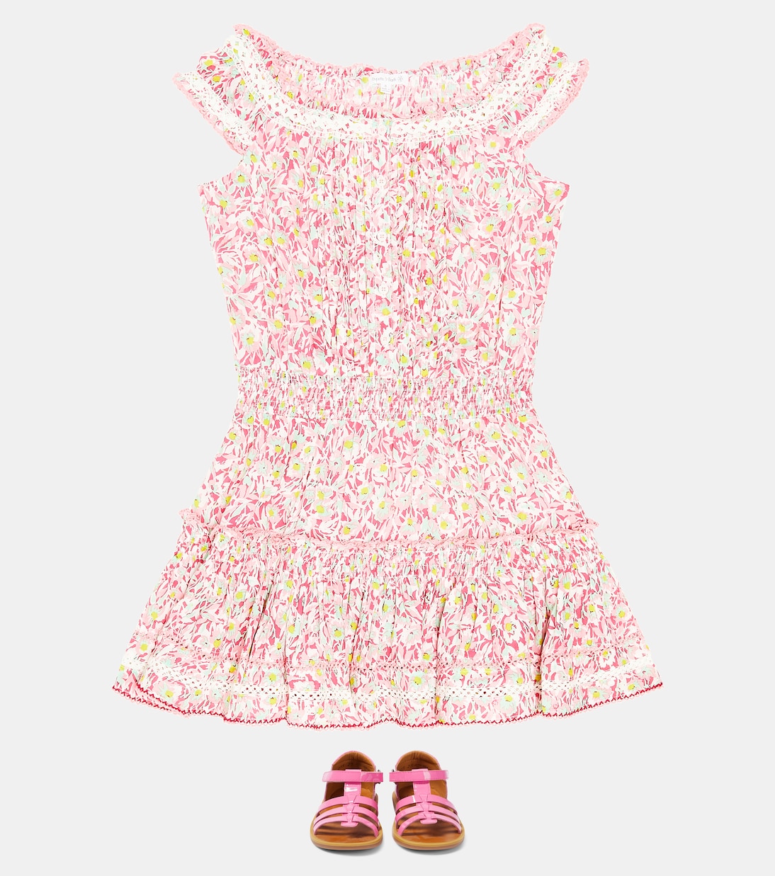 Alba floral dress | Poupette St Barth Kids