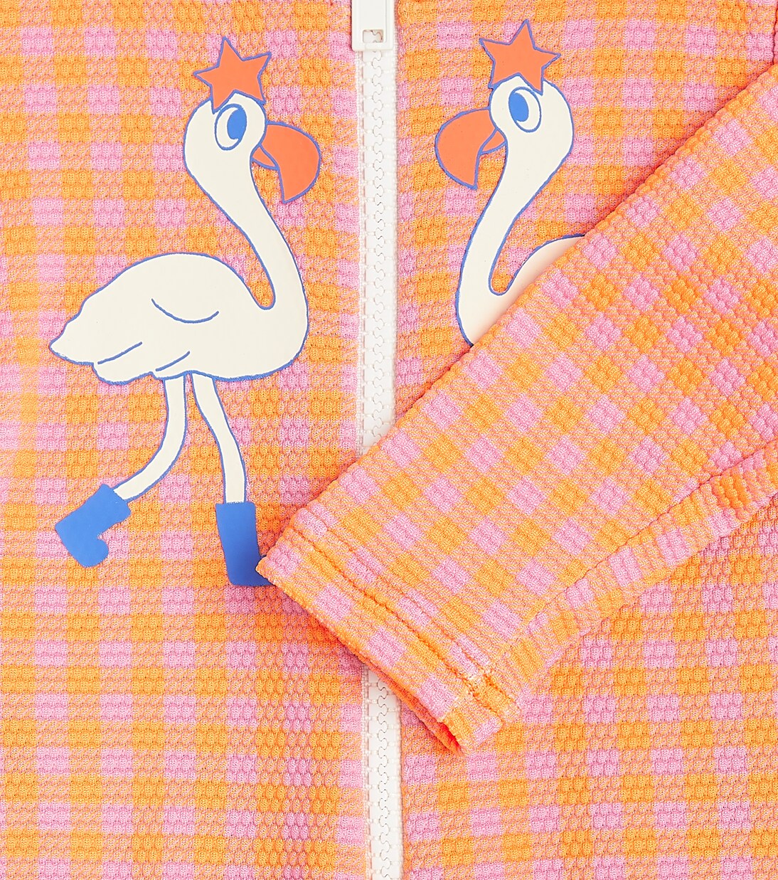 Baby Flamingos rashguard swimsuit | Tinycottons