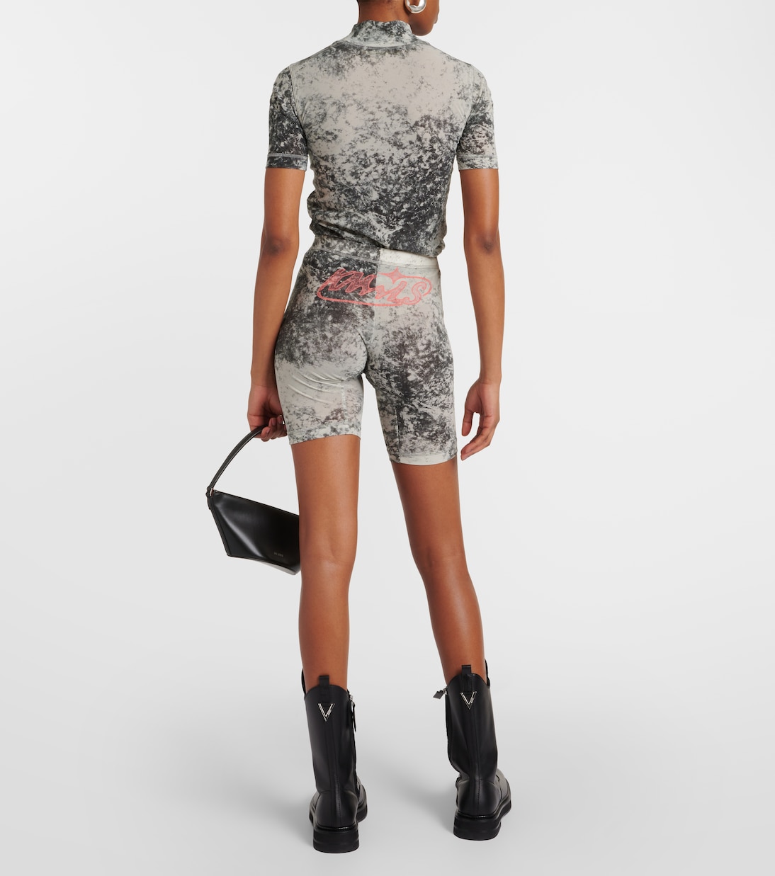 Bedruckte Shorts Turbo aus Jersey | KNWLS