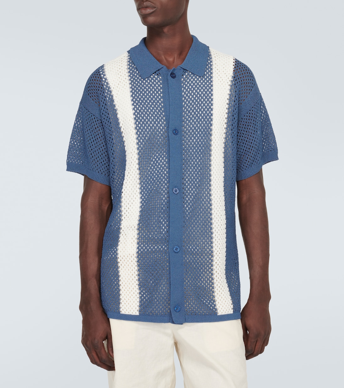 Camisa bowling Castillo de croché | Frescobol Carioca