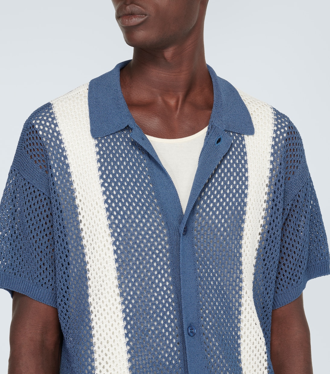 Camisa bowling Castillo de croché | Frescobol Carioca