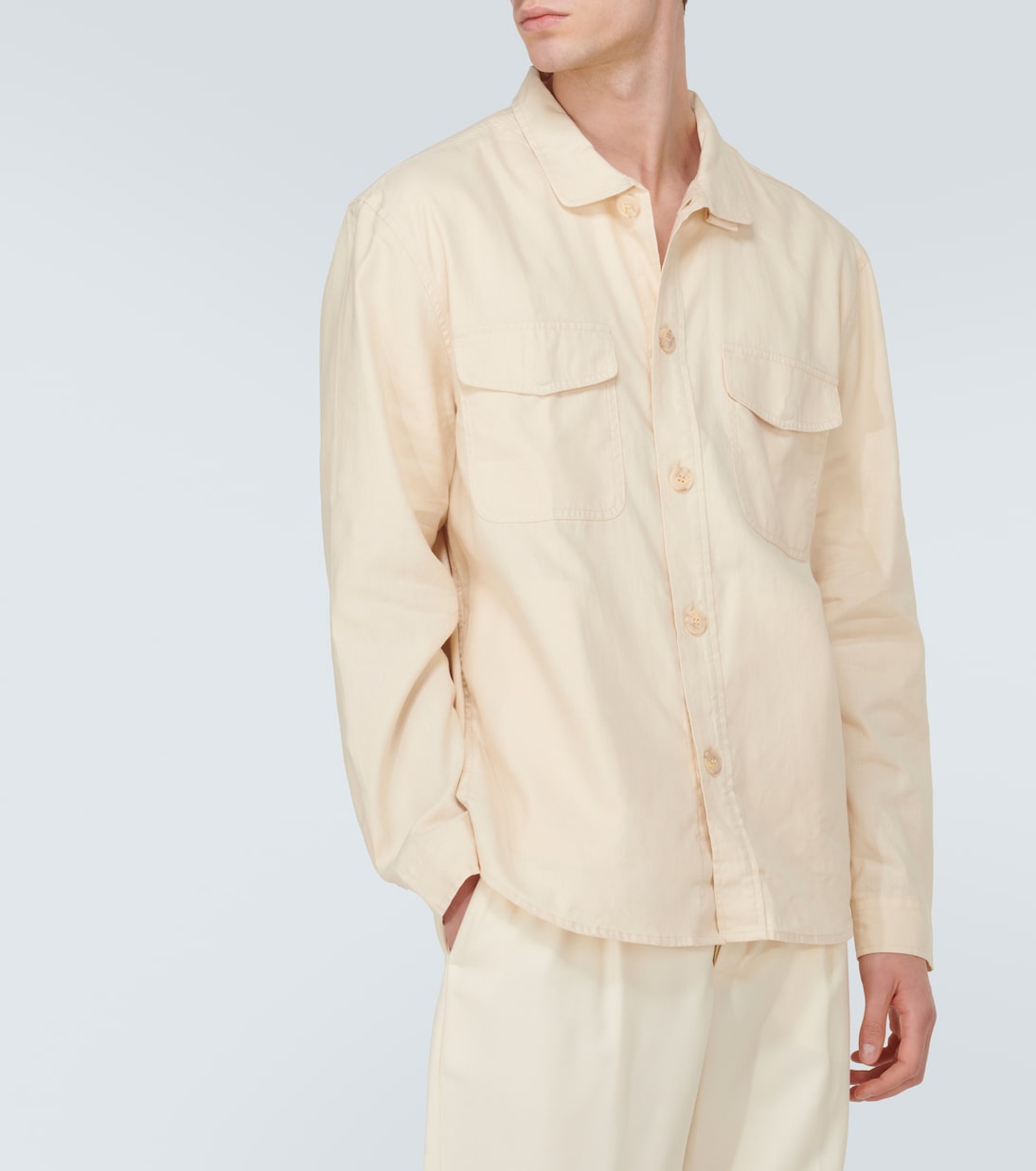 Nuno linen and cotton jacket | Frescobol Carioca