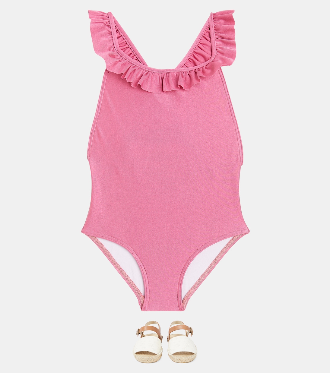 Montecarlo ruffle-trimmed swimsuit | Suncracy