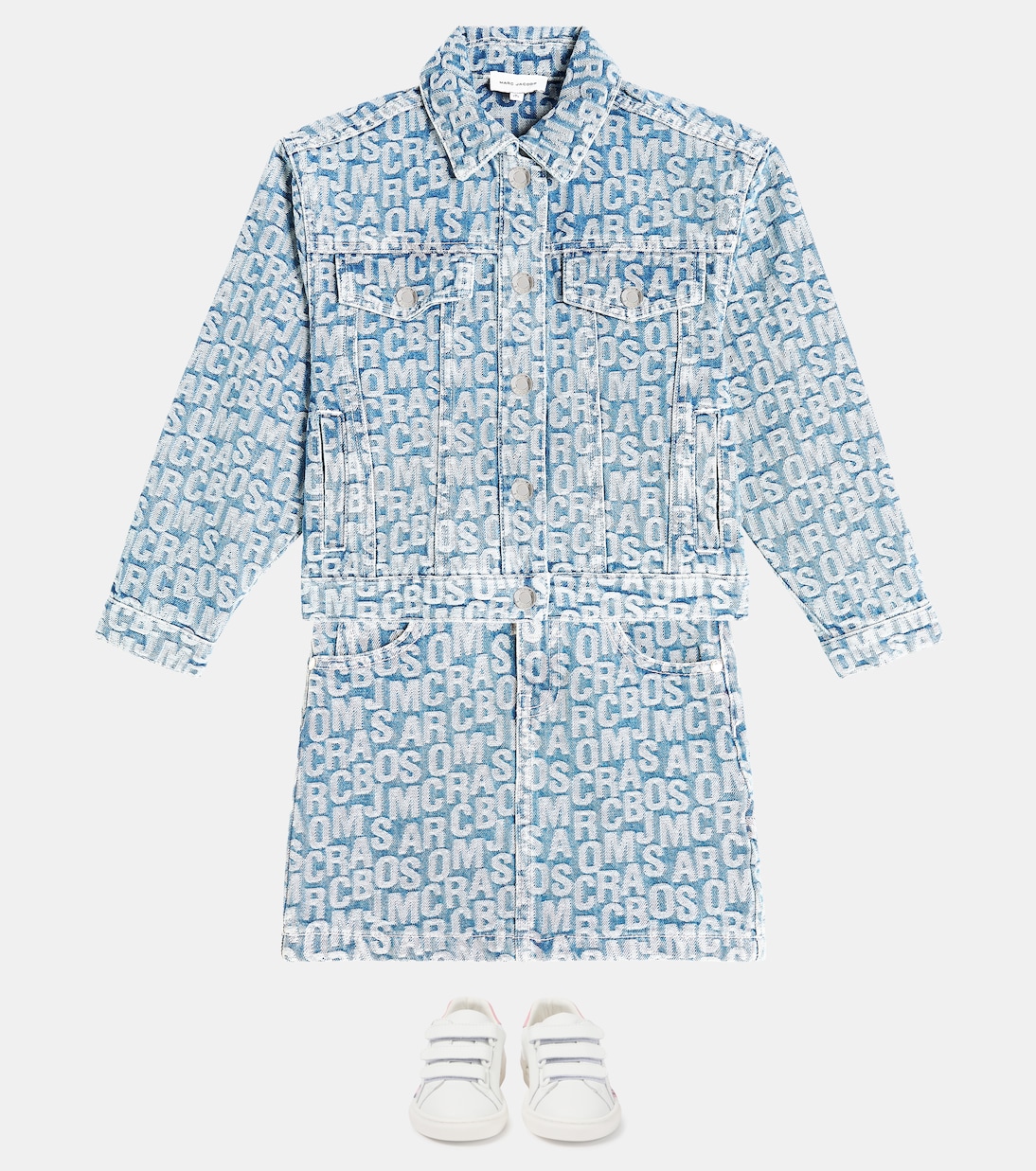 Giacca di jeans con logo | Marc Jacobs Kids