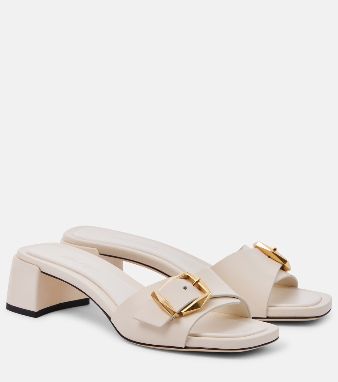Hawke 40 leather mules | Jimmy Choo