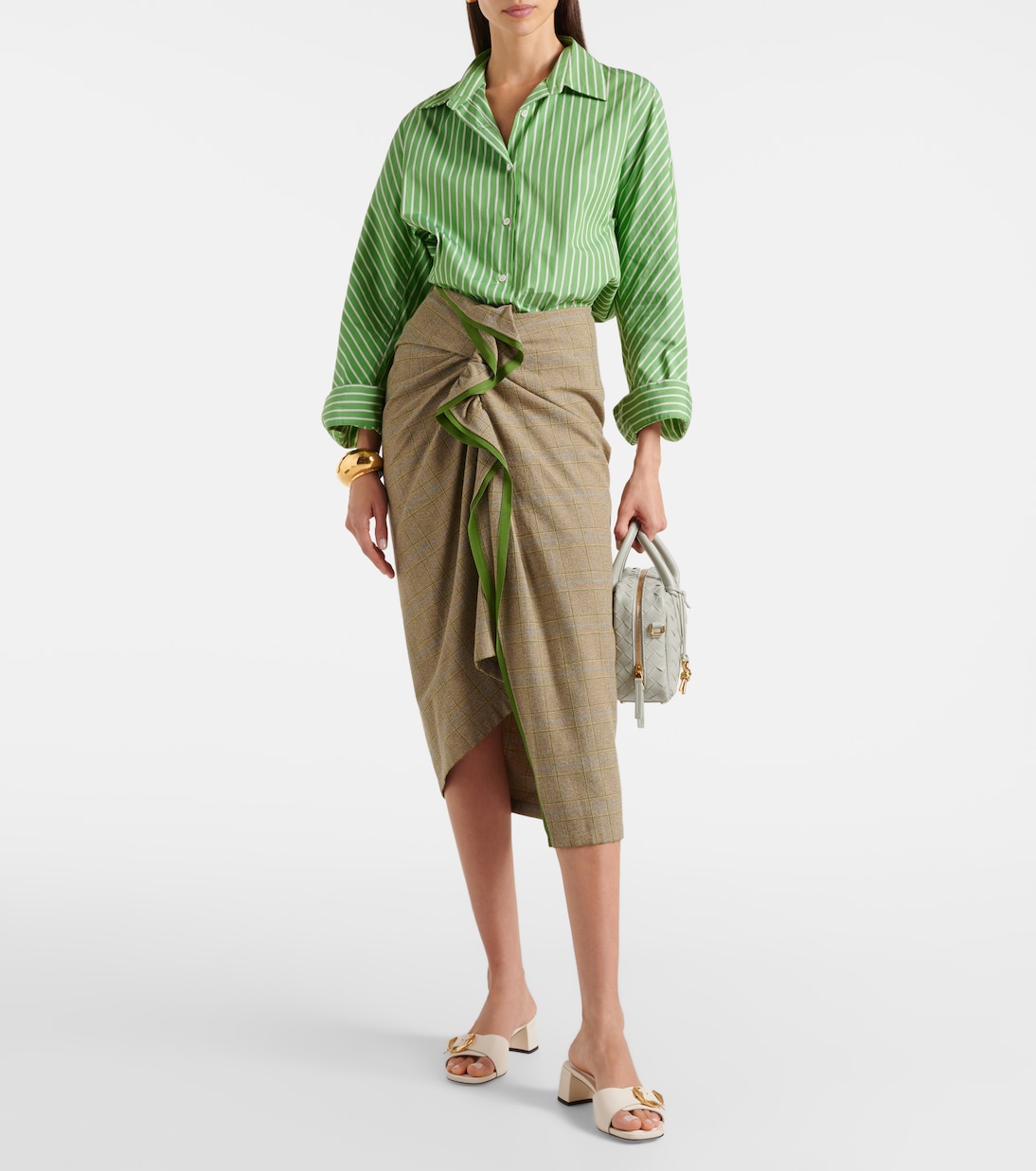 Hawke 40 leather mules | Jimmy Choo