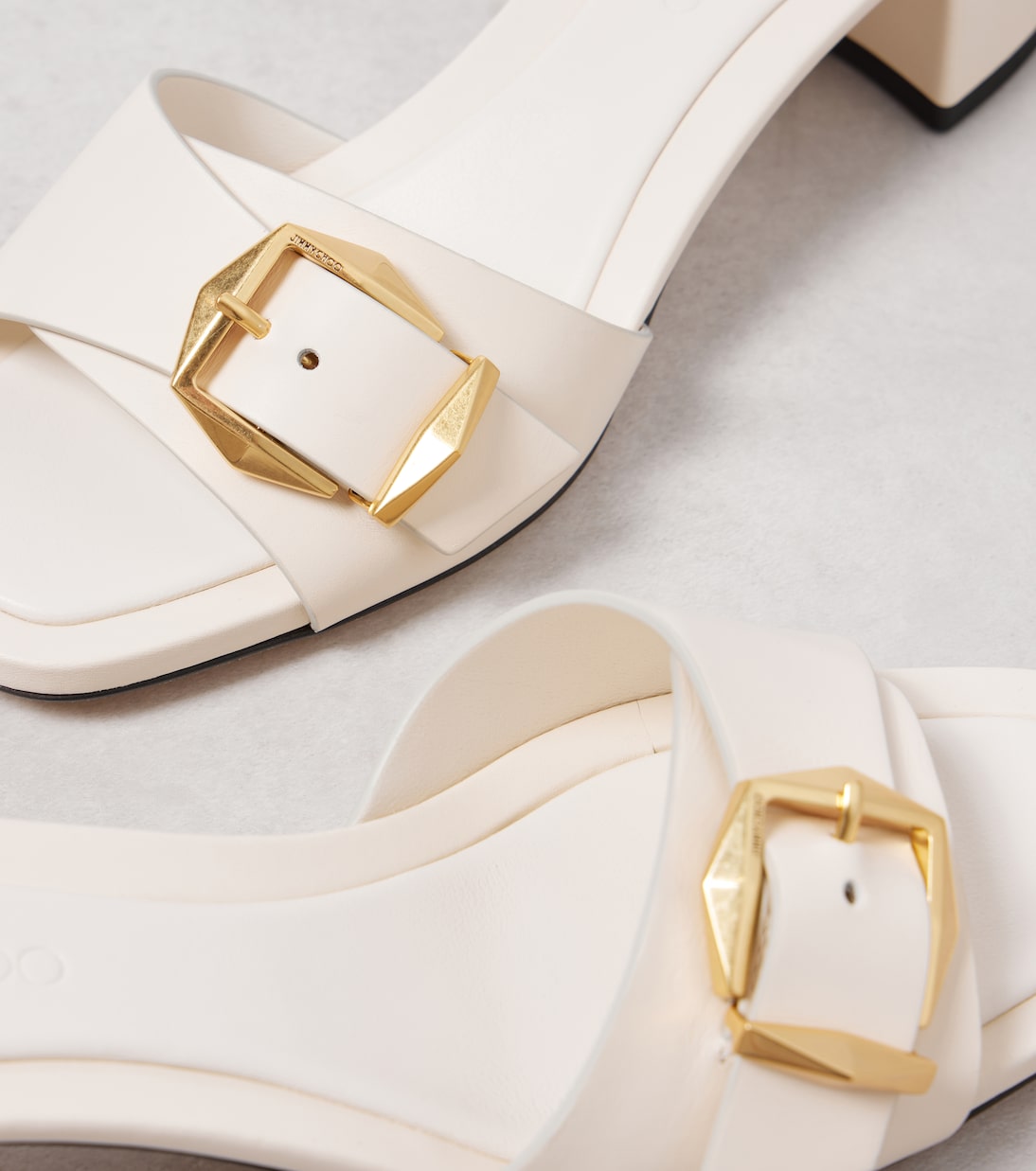 Hawke 40 leather mules | Jimmy Choo