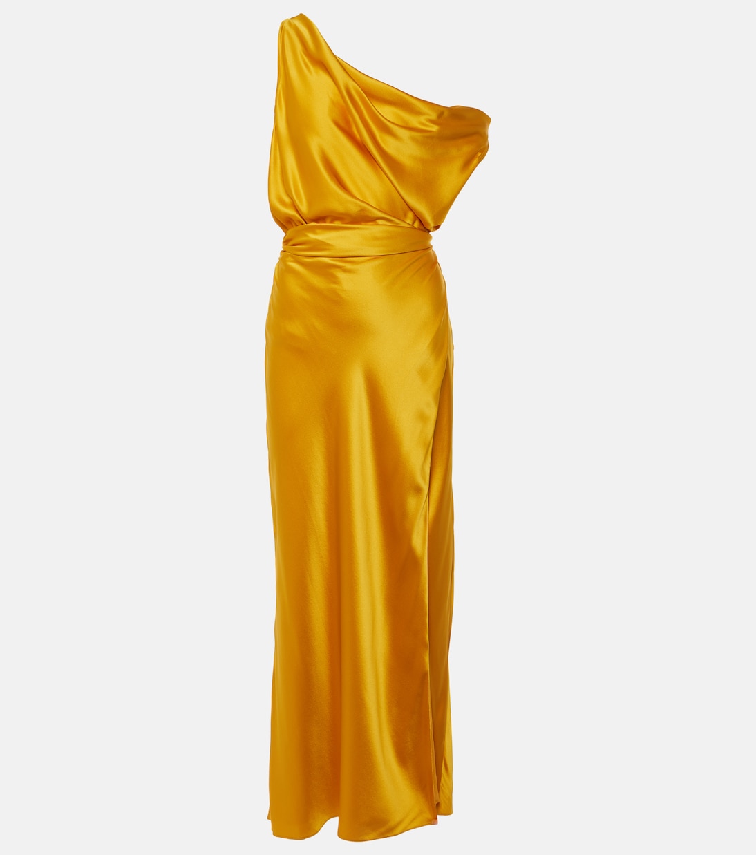 Robe longue en satin de soie | The Sei