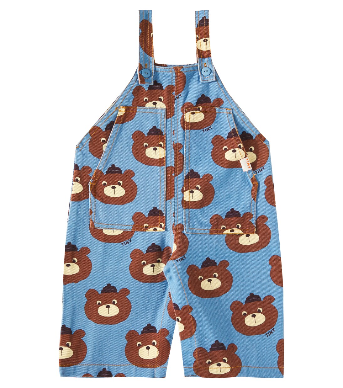 Baby Bears cotton overall | Tinycottons