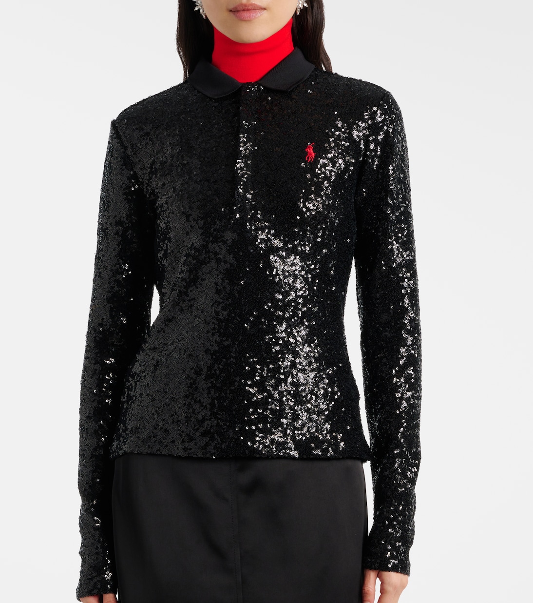 Polopullover mit Pailletten | Polo Ralph Lauren