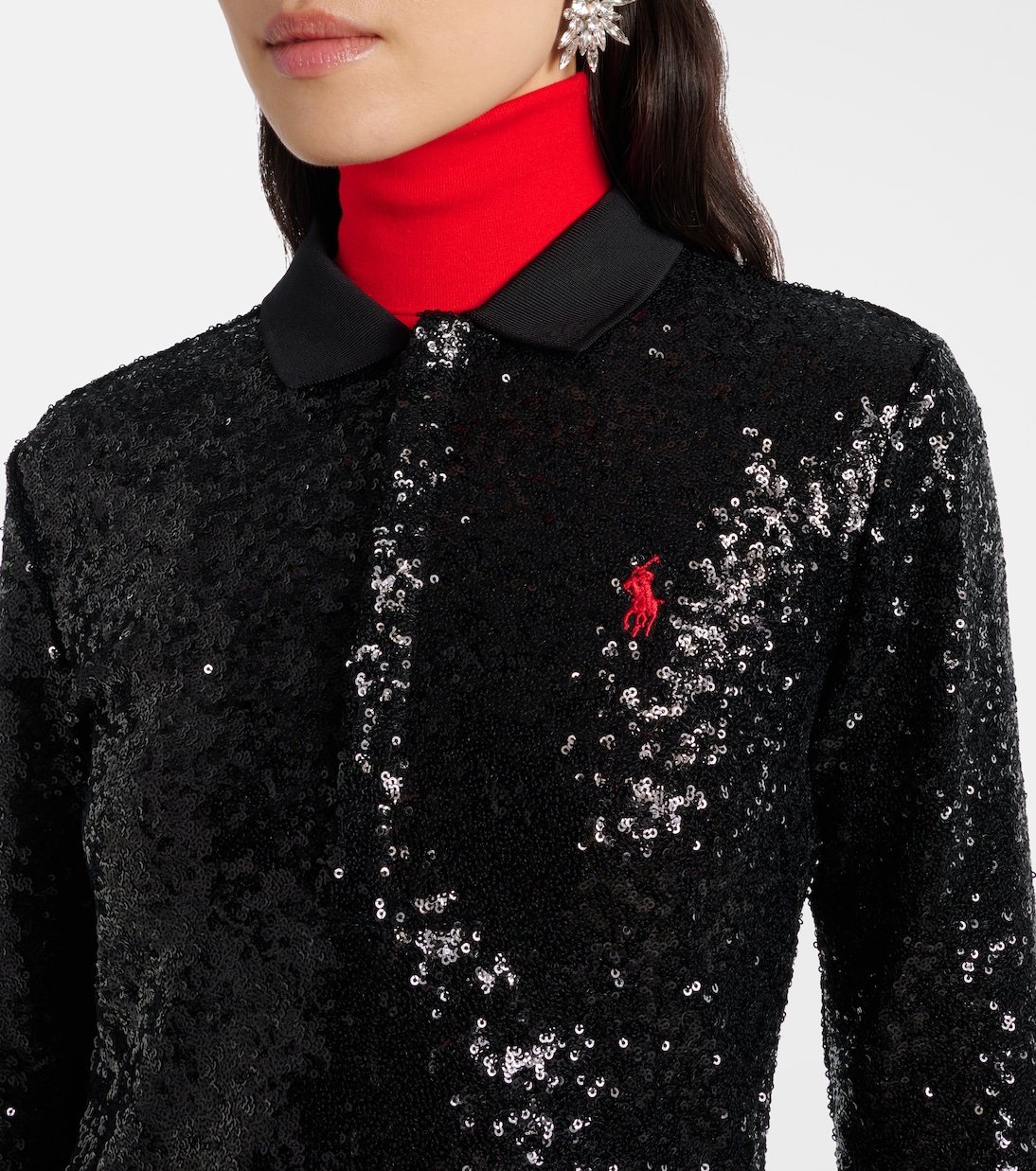 Polopullover mit Pailletten | Polo Ralph Lauren