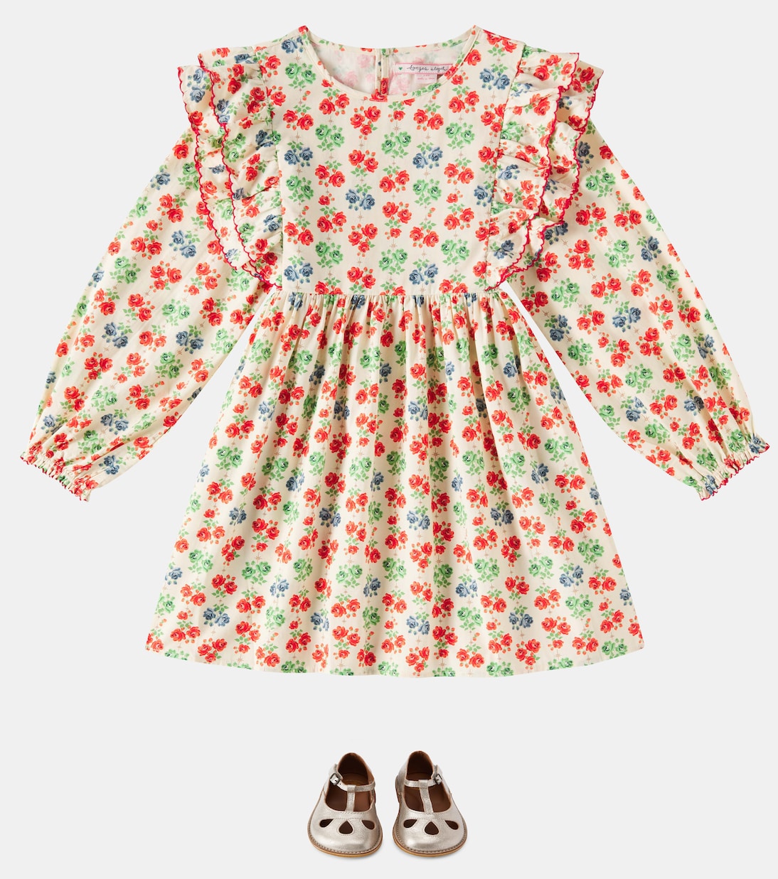 Kleid Cœur aus Baumwolle | Konges Sløjd