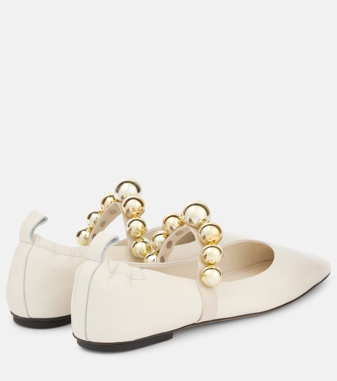 Mary-Jane-Ballerinas Flamenca aus Leder | Souliers Martinez