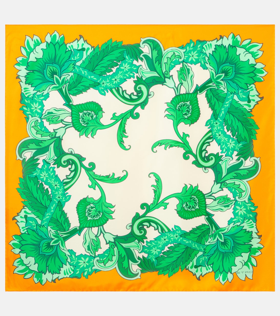 Floral silk scarf | Etro