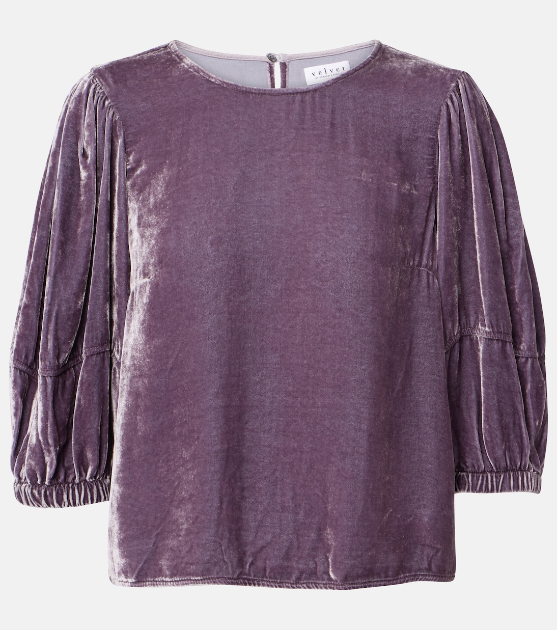 Top Nancy aus Samt | Velvet