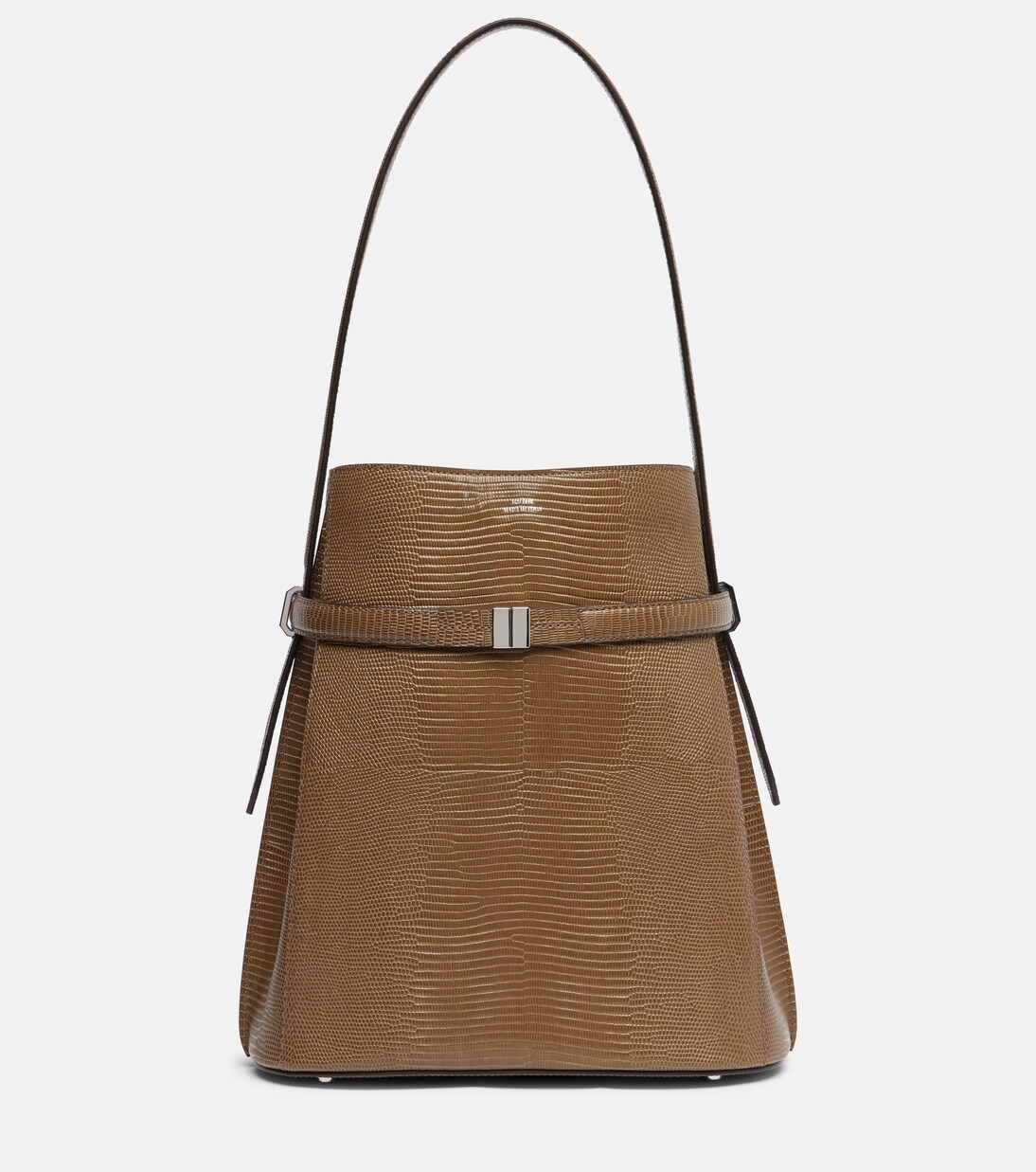 Sac seau en cuir | Toteme