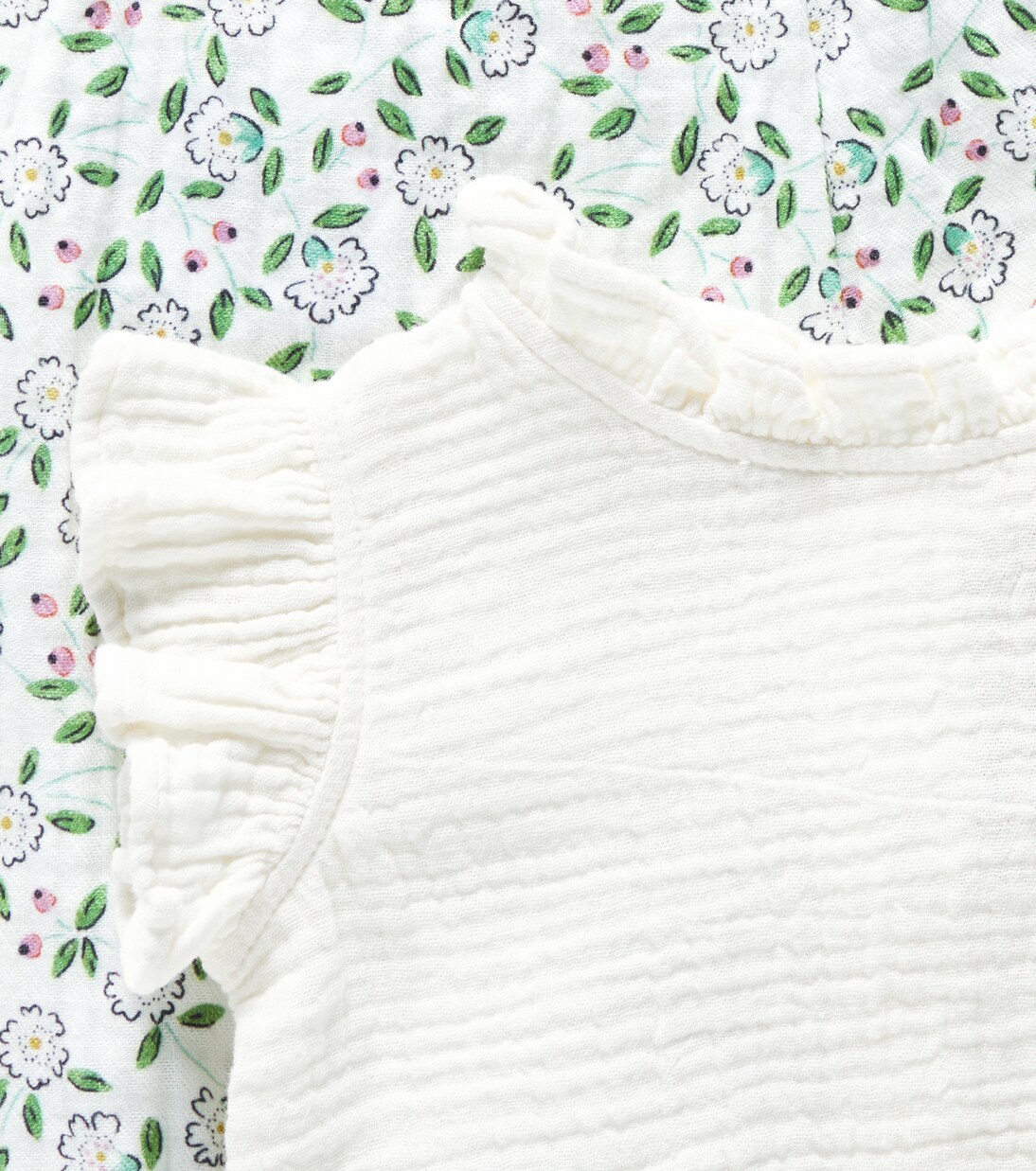 Baby Spyros Tanatos cotton top and pants set | The New Society