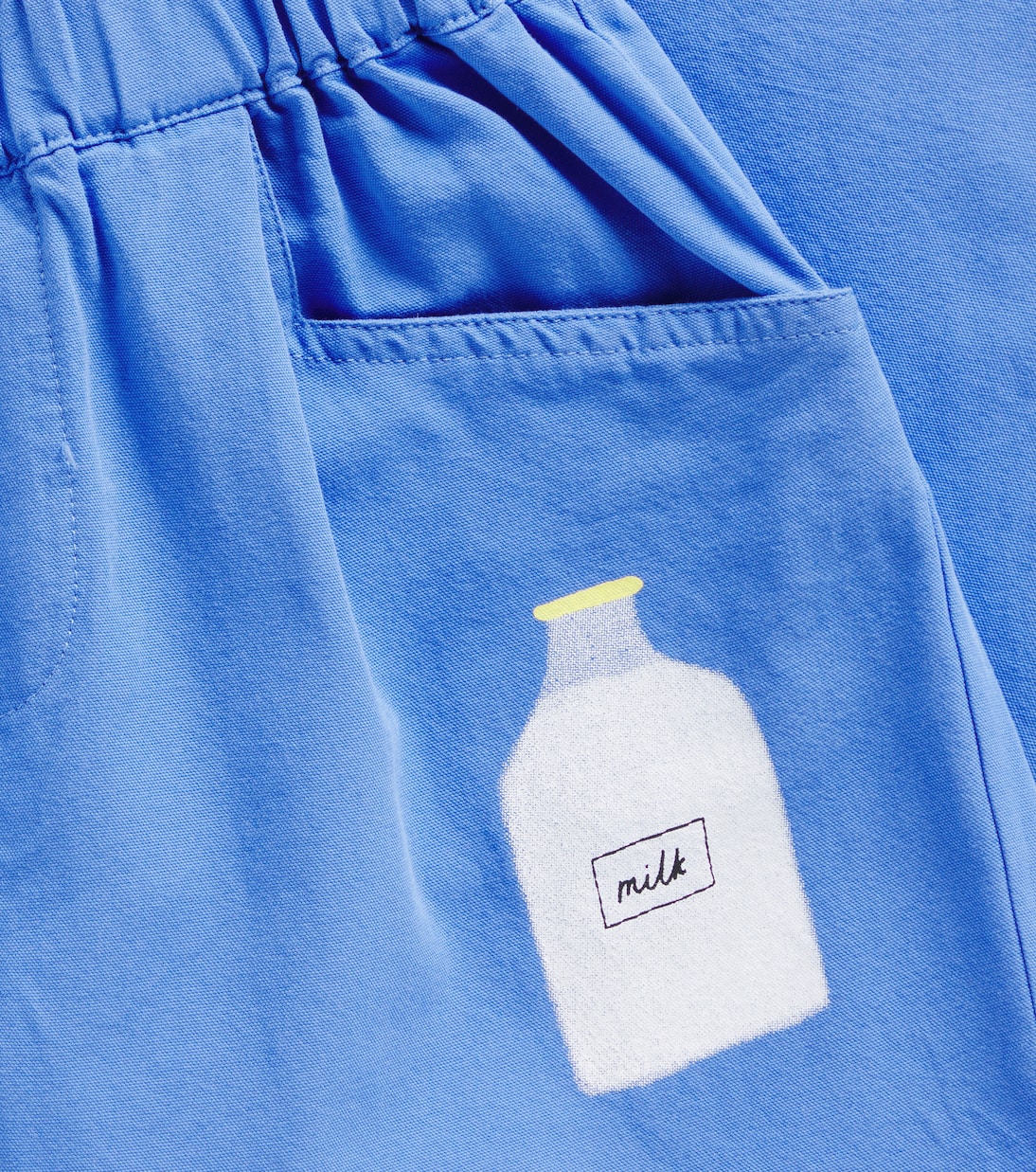 Gerade Hose Milk aus Baumwolle | Jellymallow